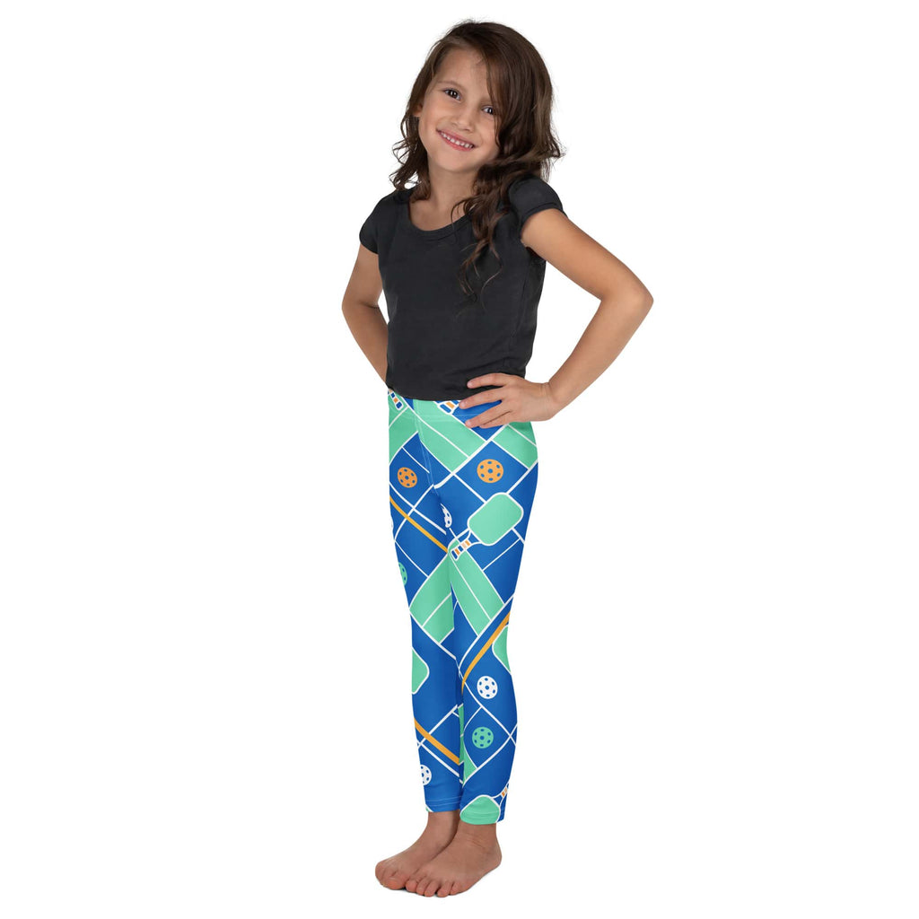 Pickleball Inspired Kid's Leggings