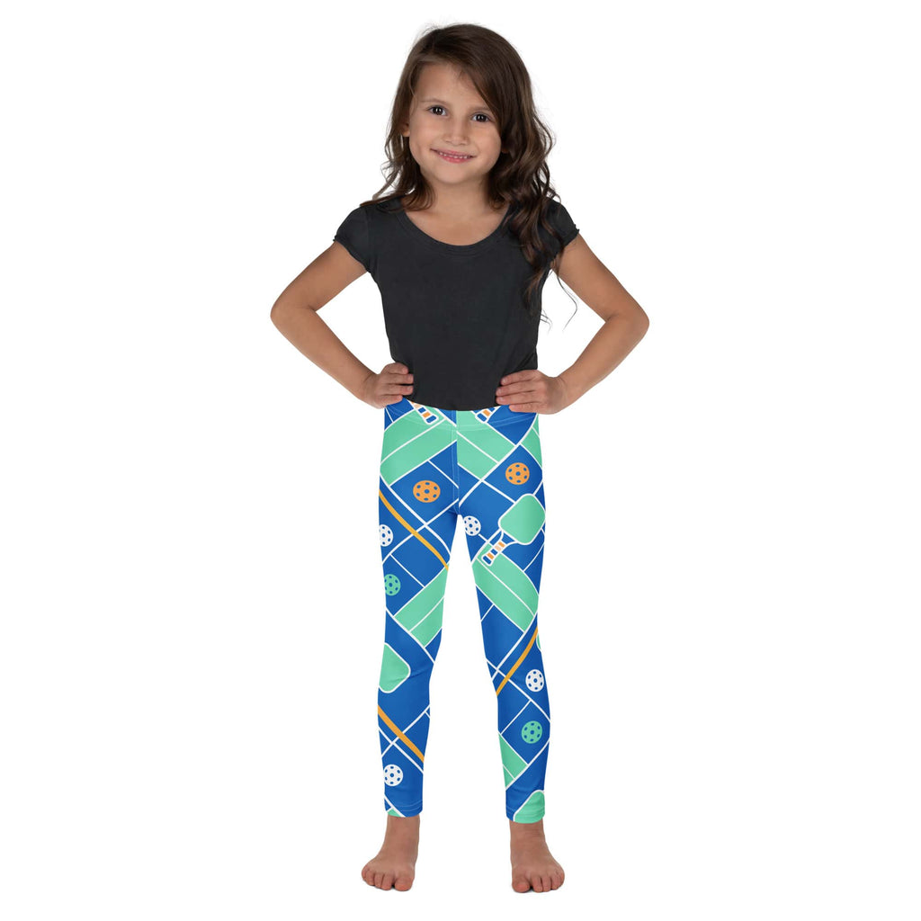 Pickleball Inspired Kid's Leggings