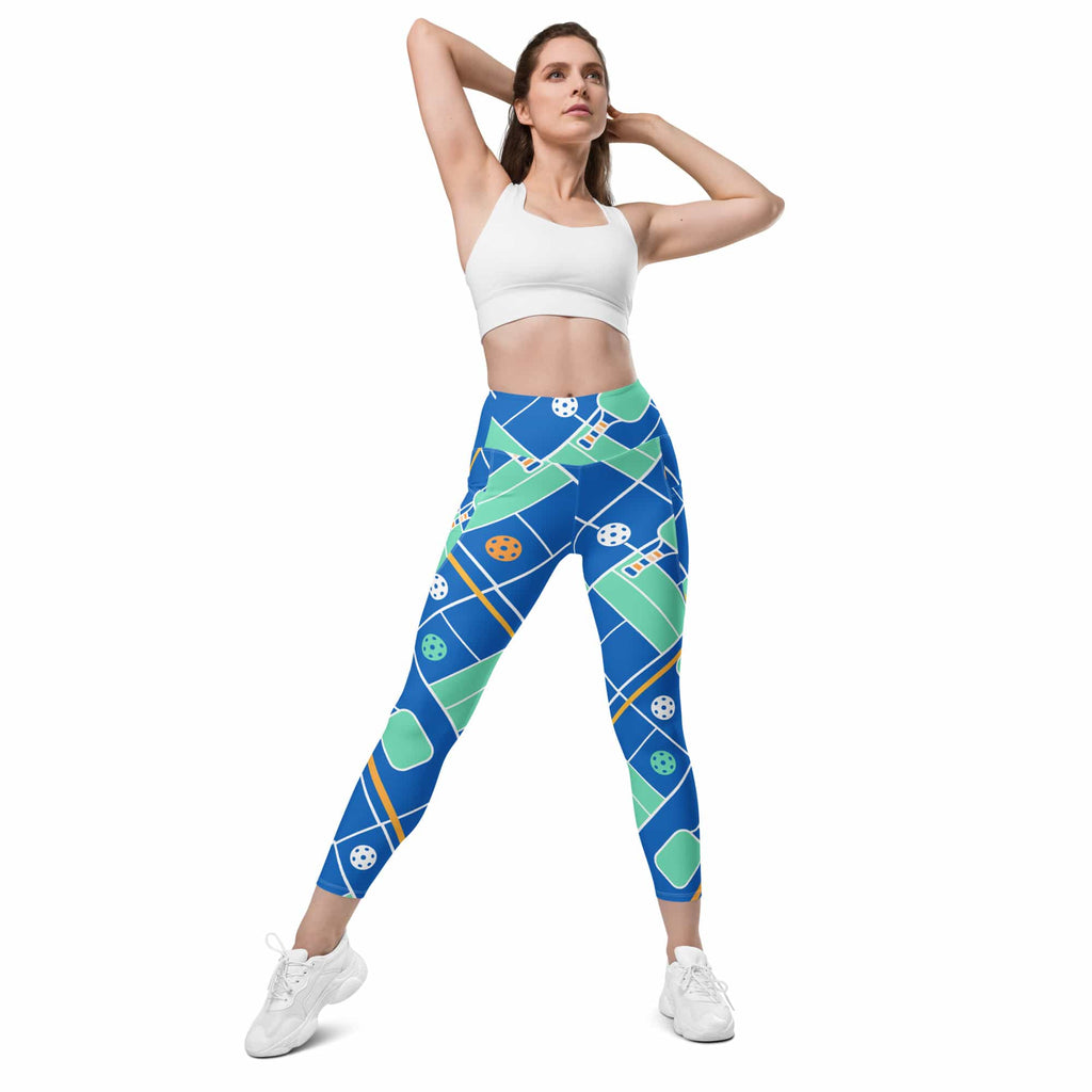 Pickleball Inspired Leggings With Pockets