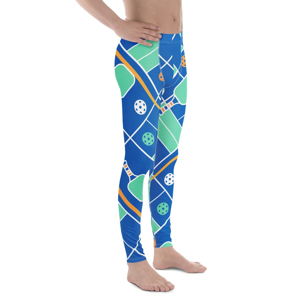 Pickleball Inspired Men's Leggings