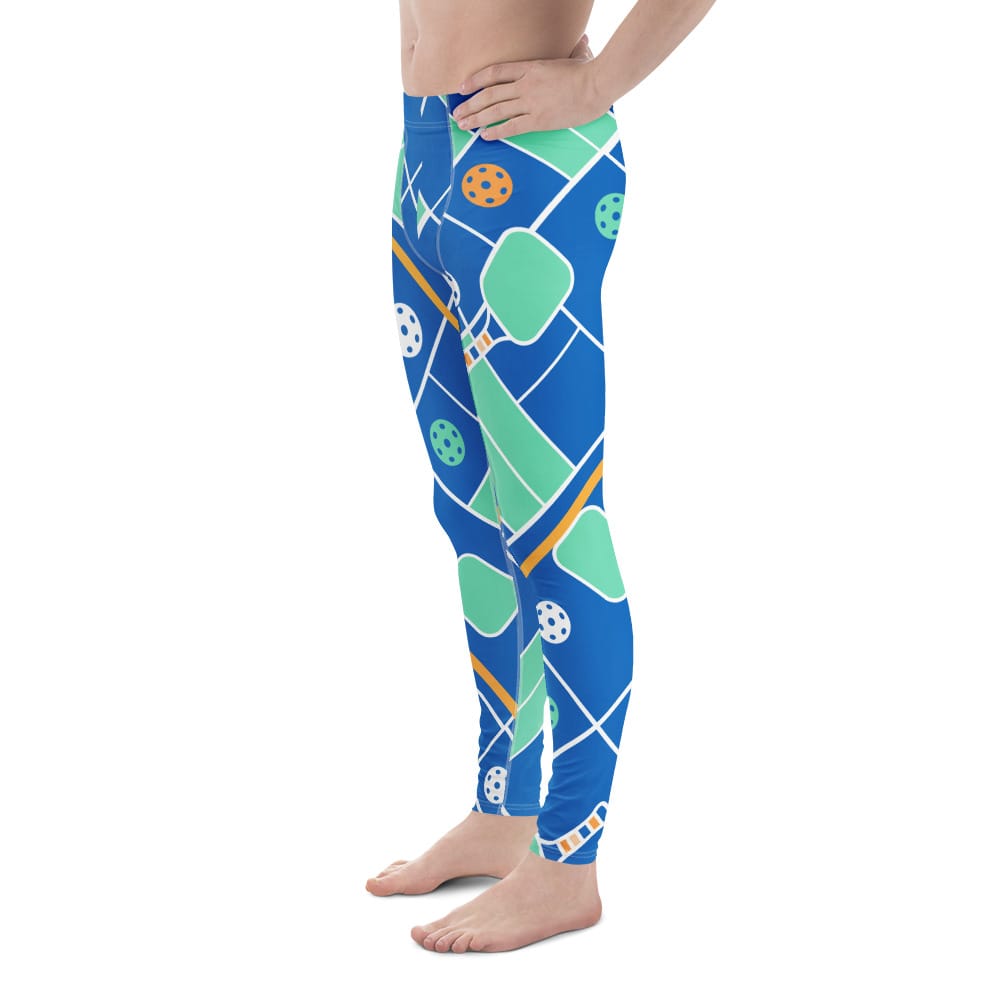 Pickleball Inspired Men's Leggings