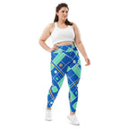 Pickleball Inspired Plus Size Leggings