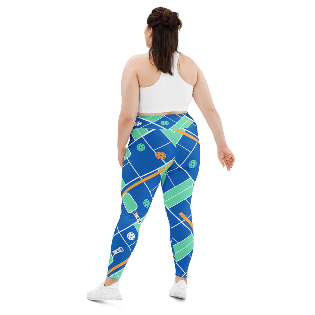 Pickleball Inspired Plus Size Leggings