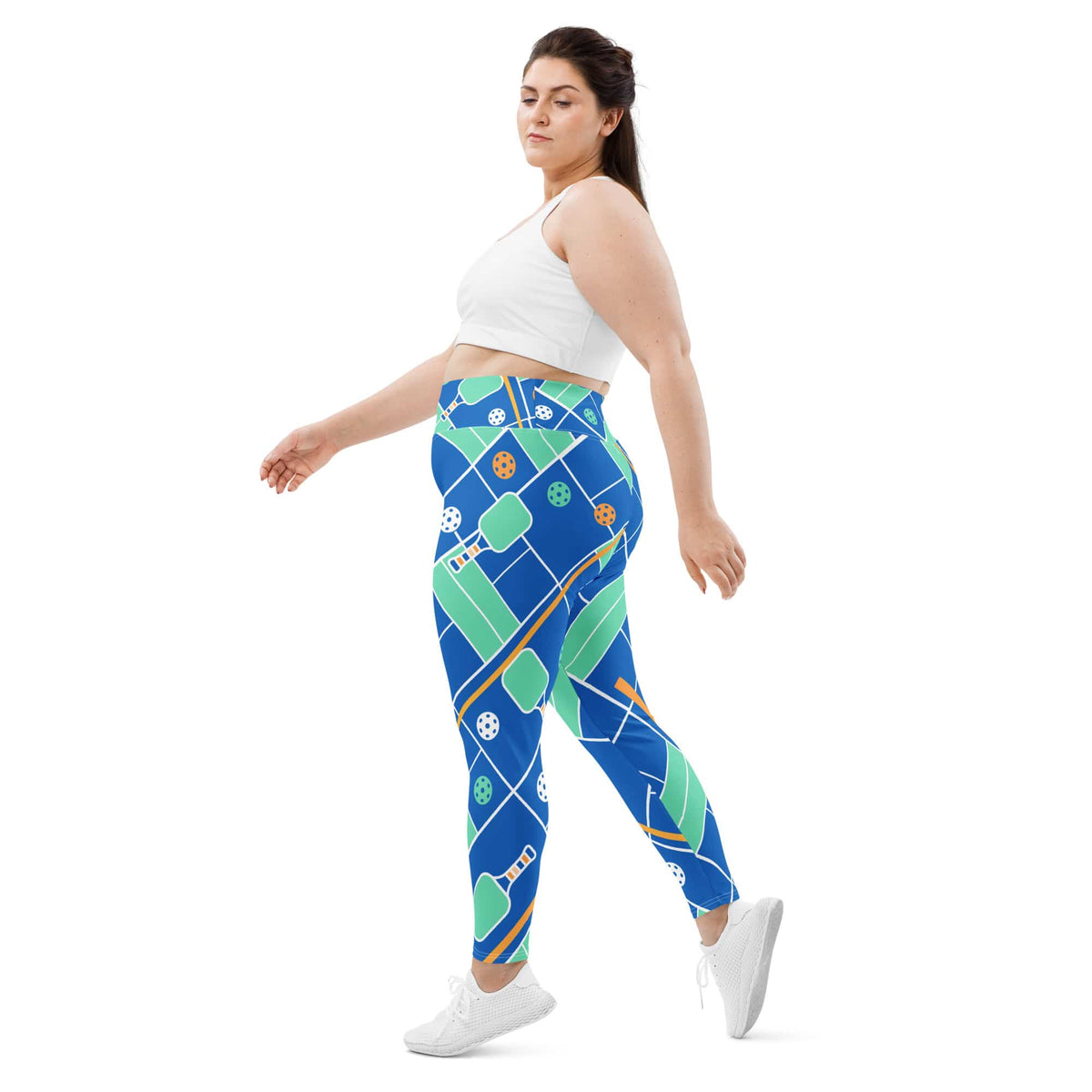 Pickleball Inspired Plus Size Leggings