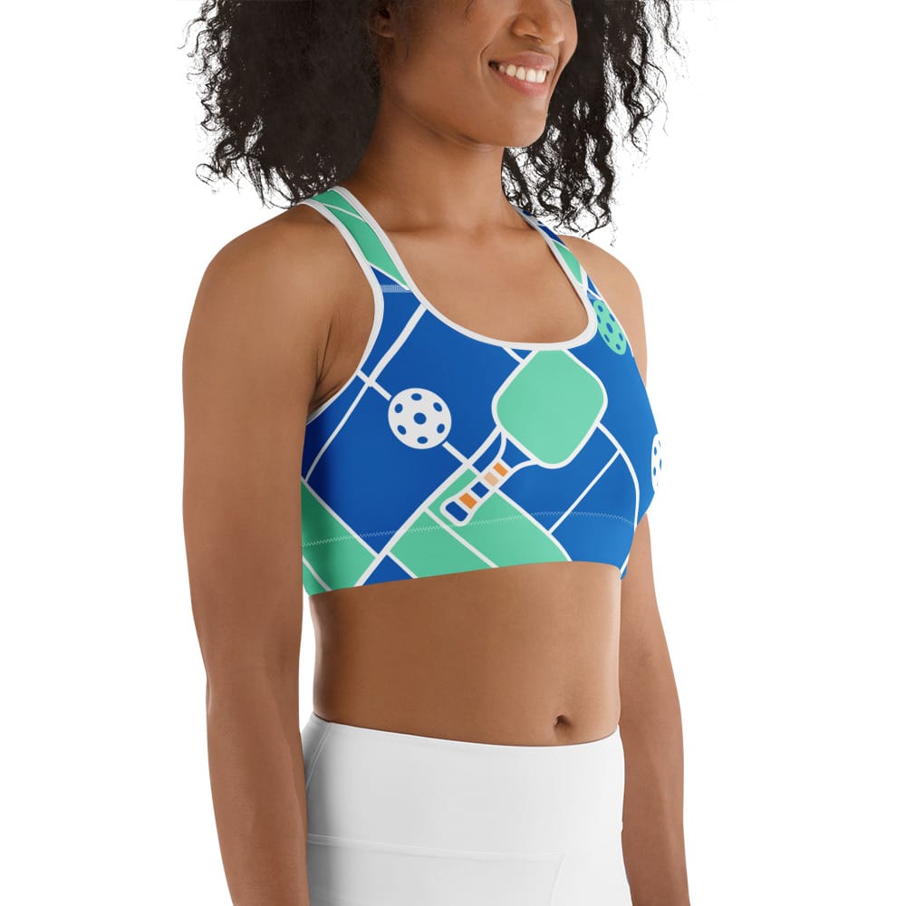 Pickleball Inspired Sports Bra