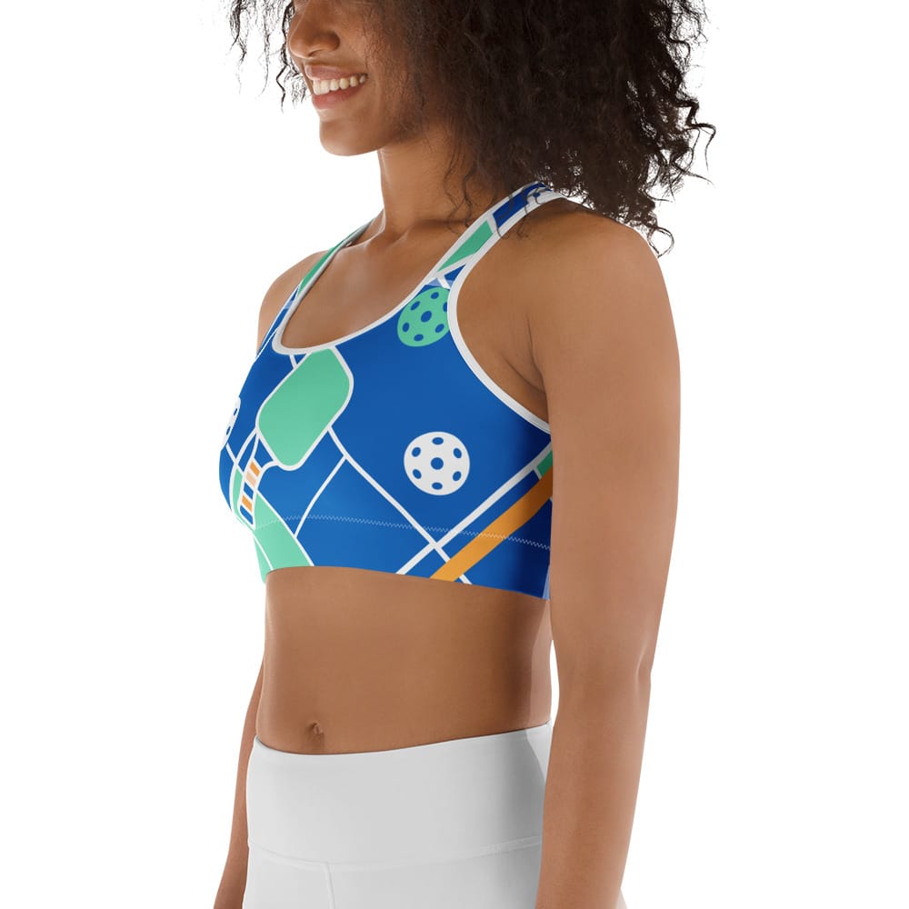 Pickleball Inspired Sports Bra