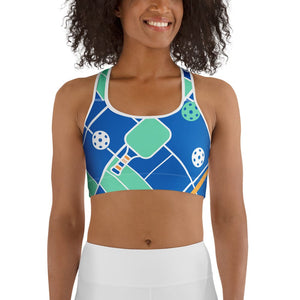 Pickleball Inspired Sports Bra