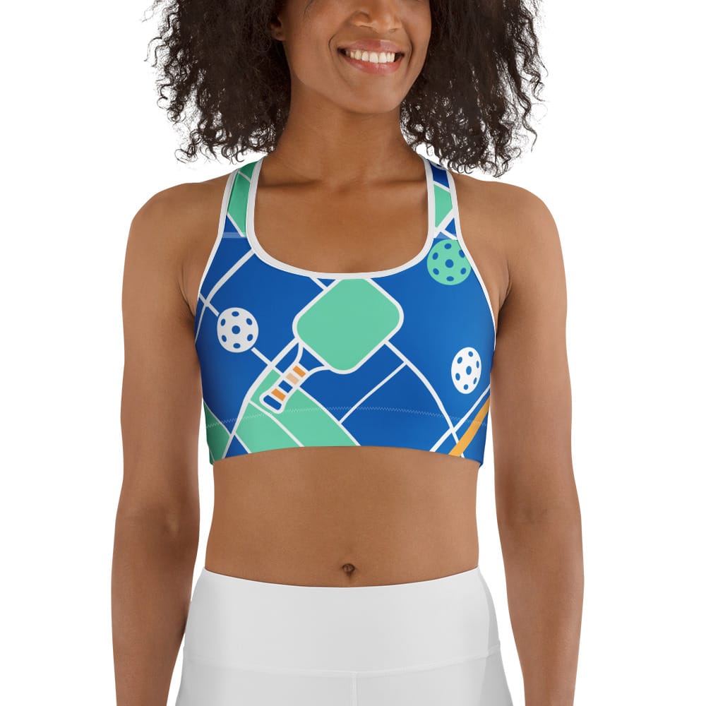 Pickleball Inspired Sports Bra