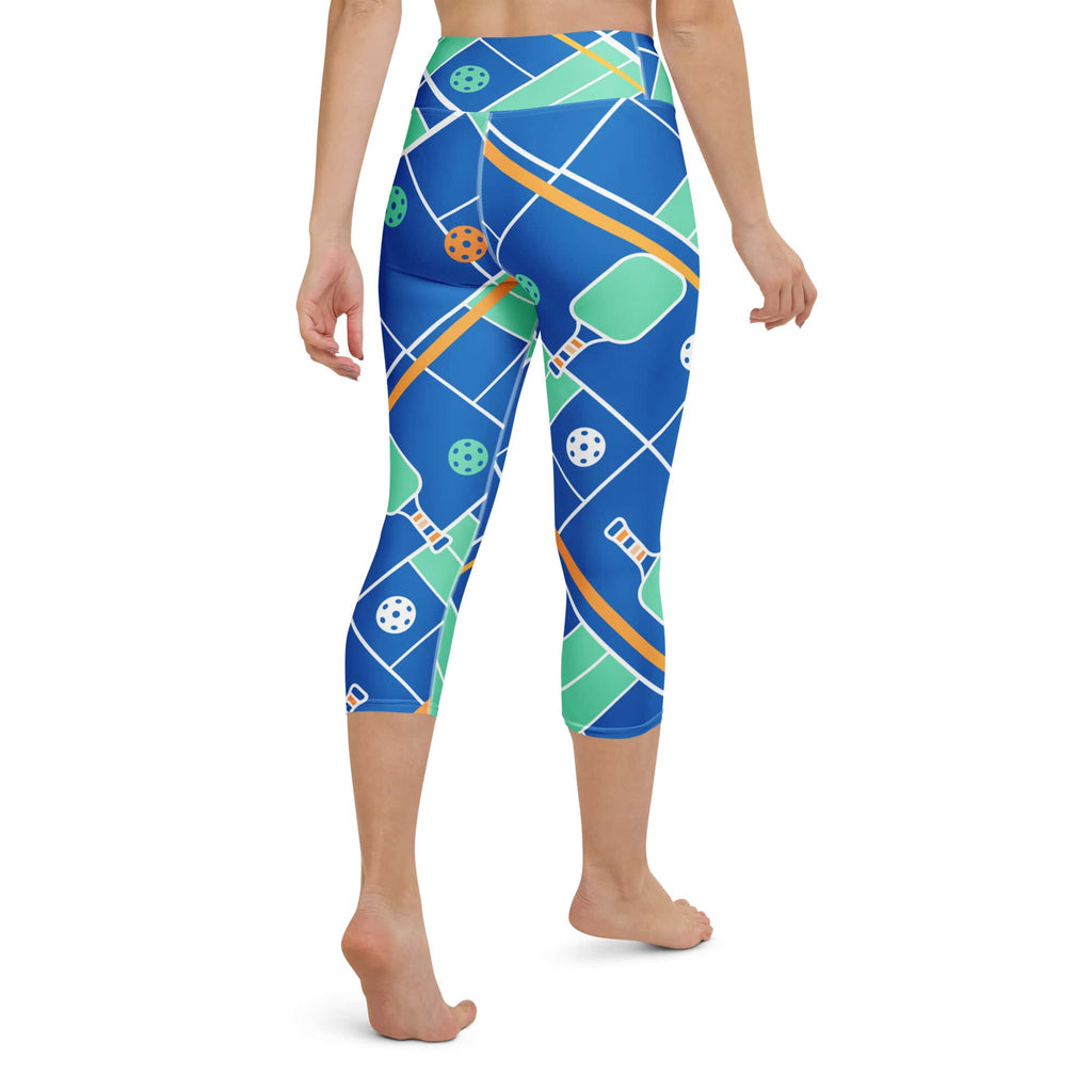 Pickleball Inspired Yoga Capris