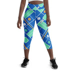 Pickleball Inspired Yoga Capris