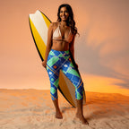 Pickleball Inspired Yoga Capris