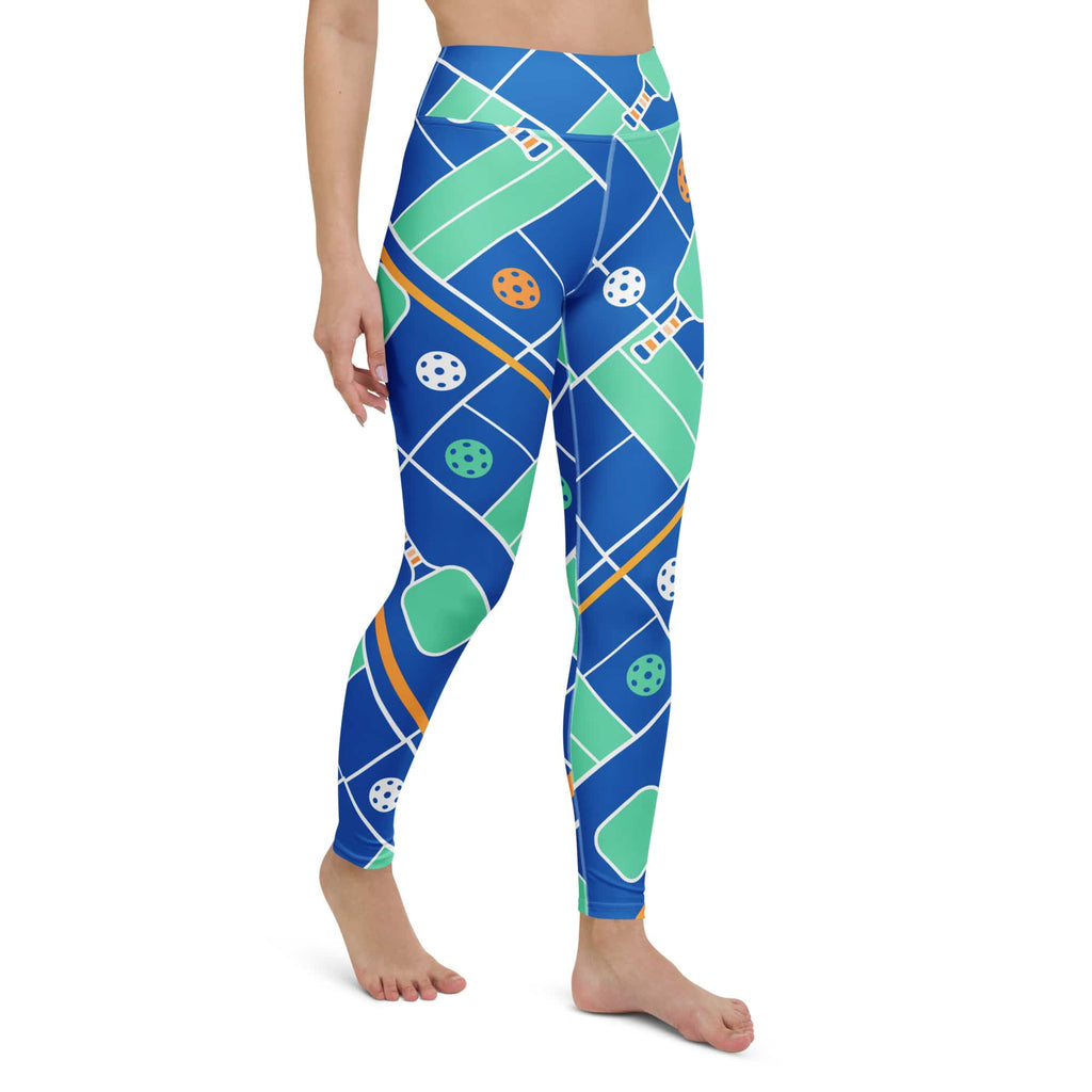 Pickleball Inspired Yoga Leggings
