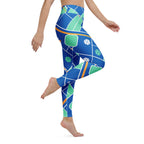 Pickleball Inspired Yoga Leggings