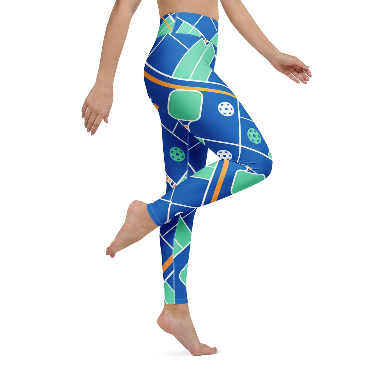 Pickleball Inspired Yoga Leggings