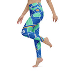 Pickleball Inspired Yoga Leggings