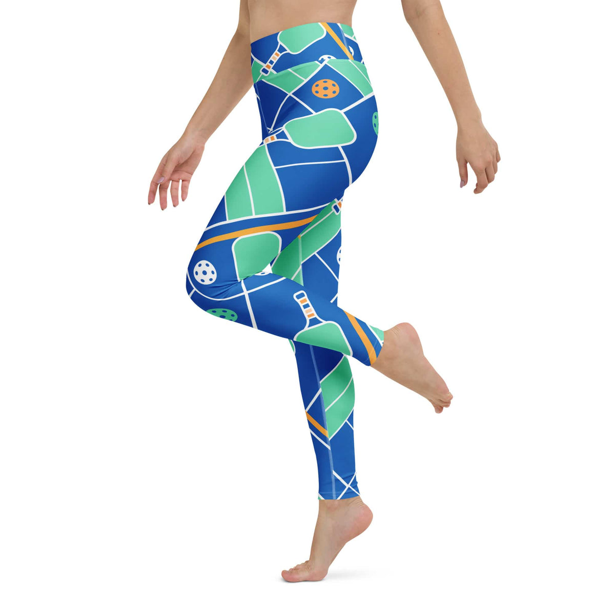 Pickleball Inspired Yoga Leggings