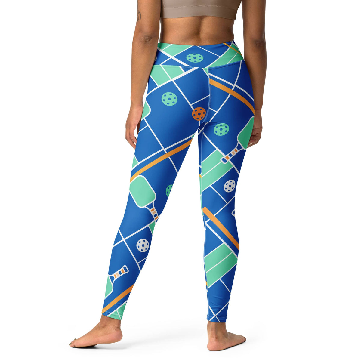 Pickleball Inspired Yoga Leggings