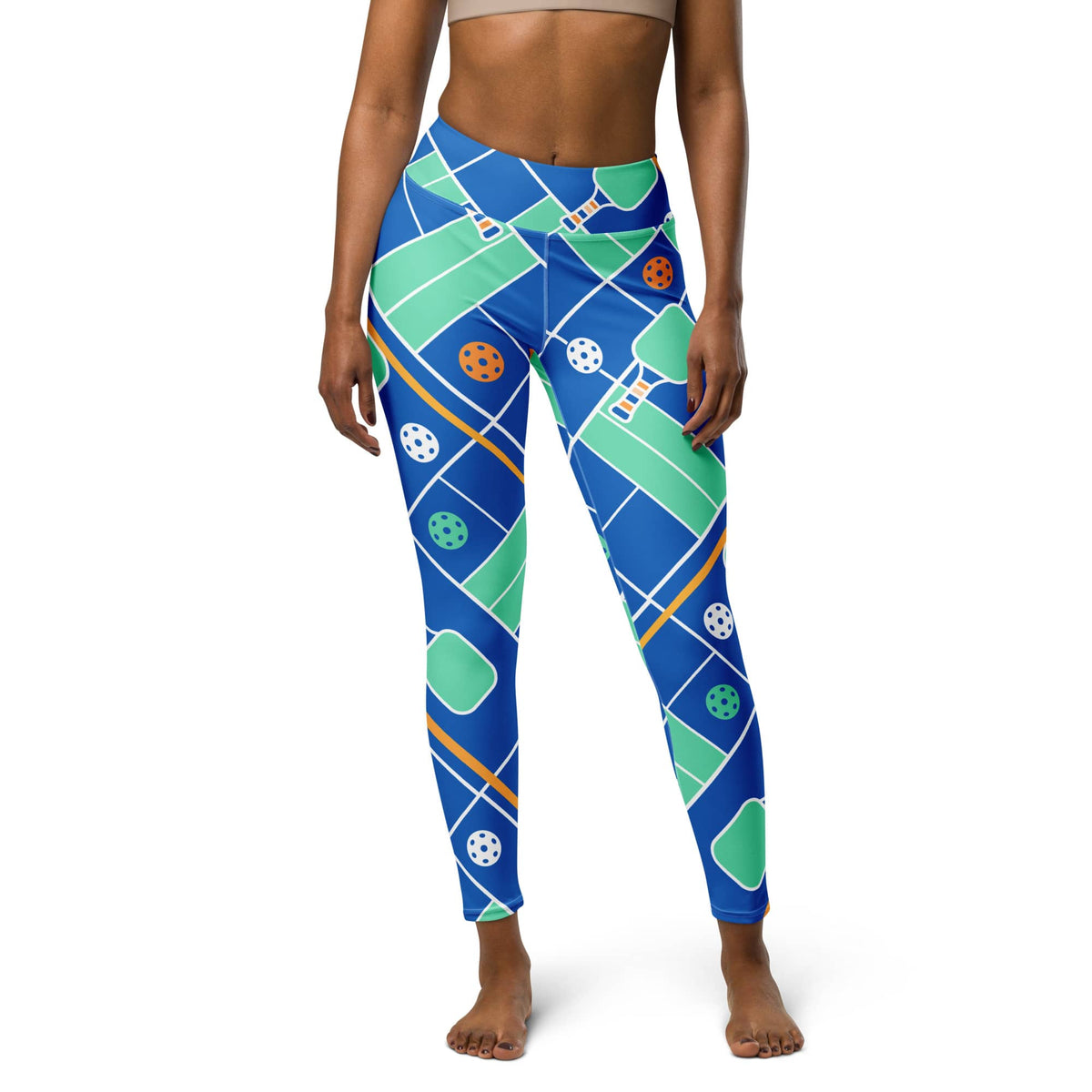Pickleball Inspired Yoga Leggings