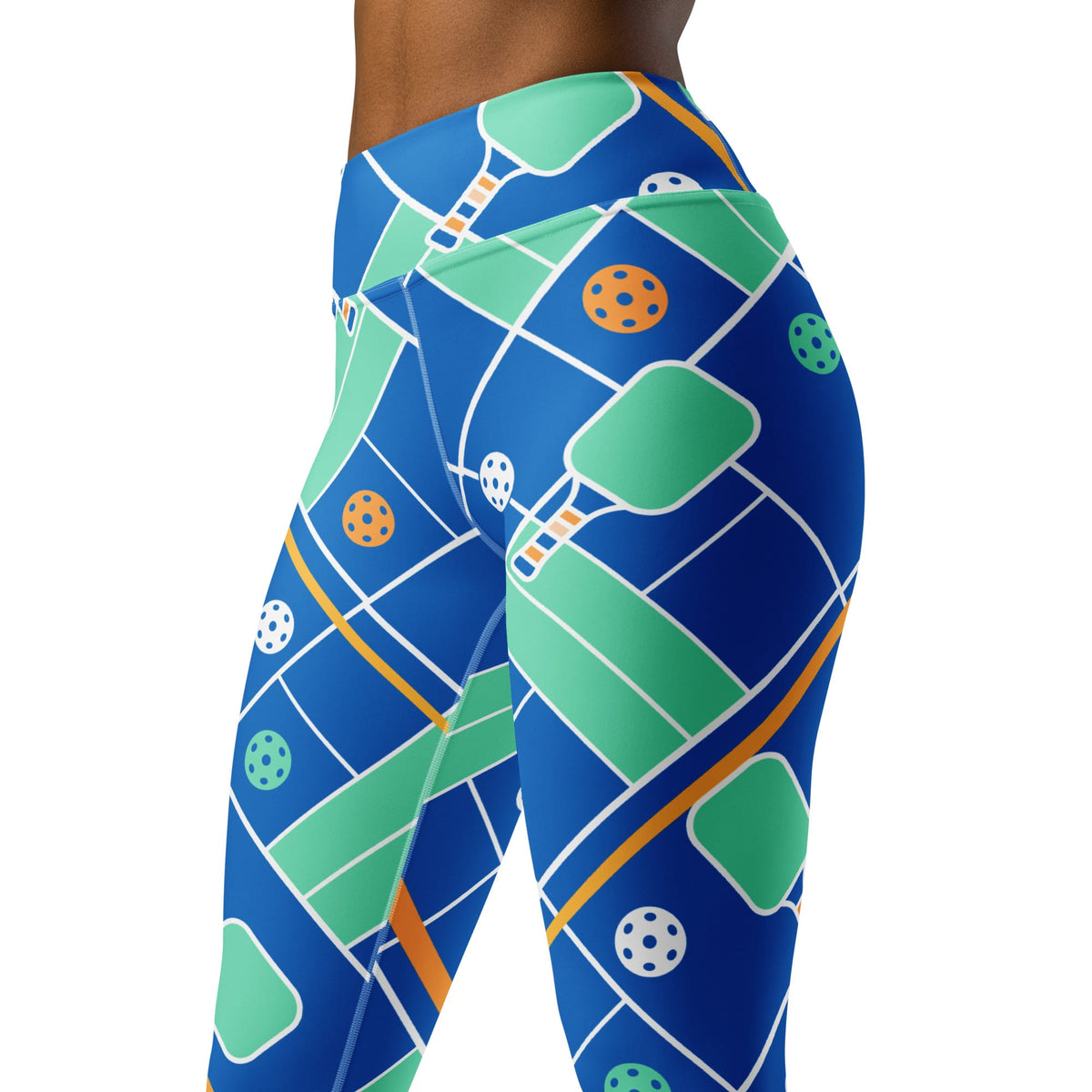 Pickleball Inspired Yoga Leggings