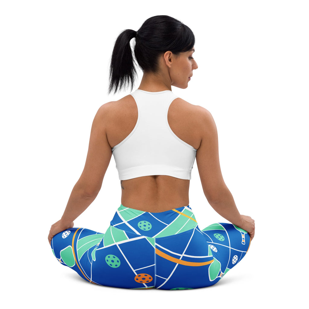 Pickleball Inspired Yoga Leggings