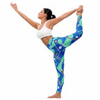Pickleball Inspired Yoga Leggings