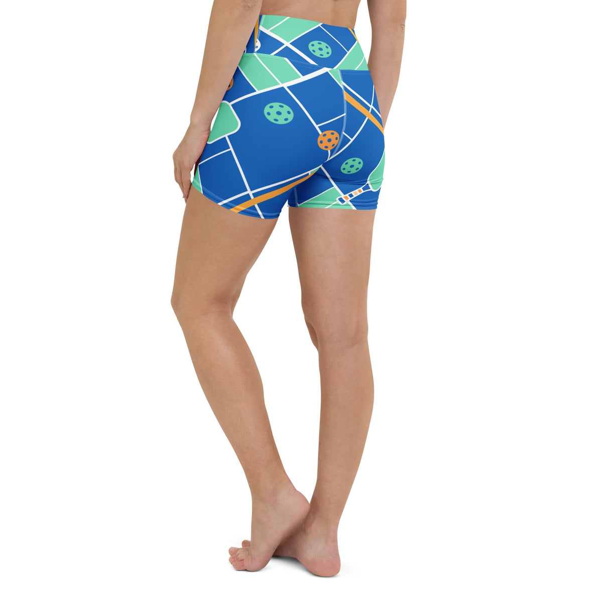 Pickleball Inspired Yoga Shorts