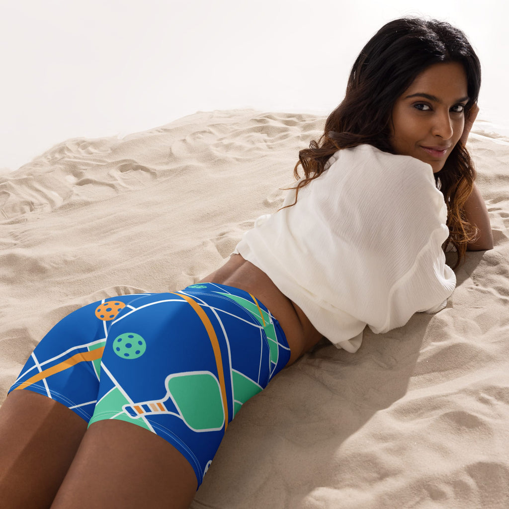 Pickleball Inspired Yoga Shorts