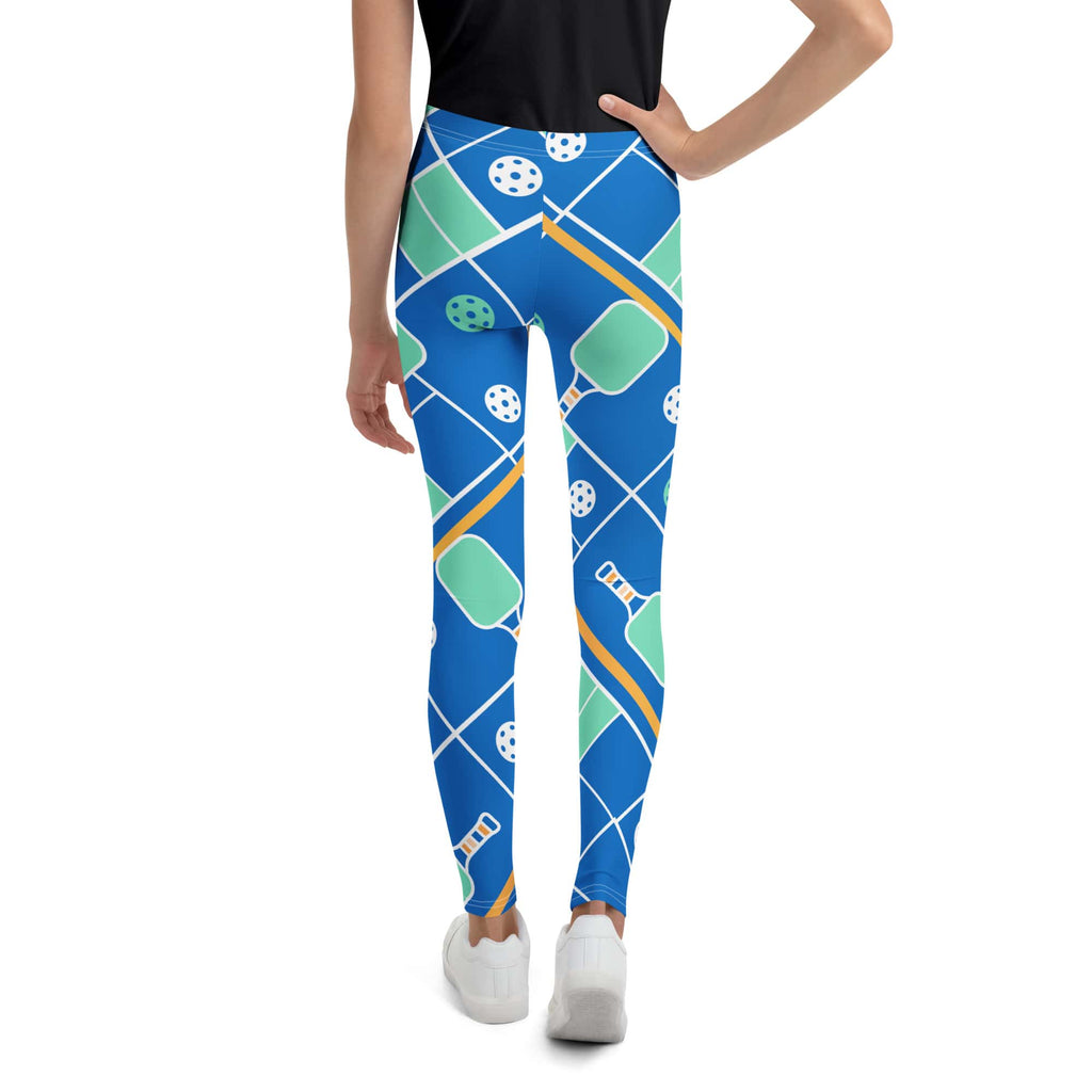 Pickleball Inspired Youth Leggings
