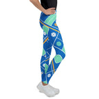 Pickleball Inspired Youth Leggings