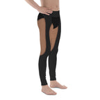 Pin Up Mesh Print Men's Leggings