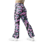 Pink Camo Flare Leggings