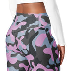 Pink Camo Flare Leggings