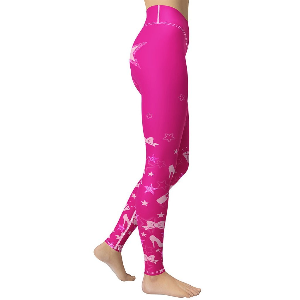 Pink Doll Yoga Leggings