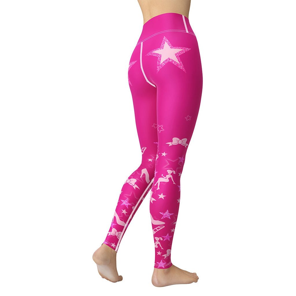 Pink Doll Yoga Leggings