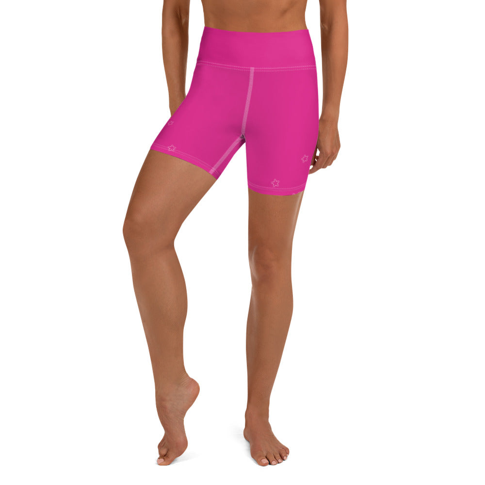 Pink Doll Yoga Shorts