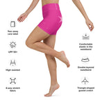 Pink Doll Yoga Shorts