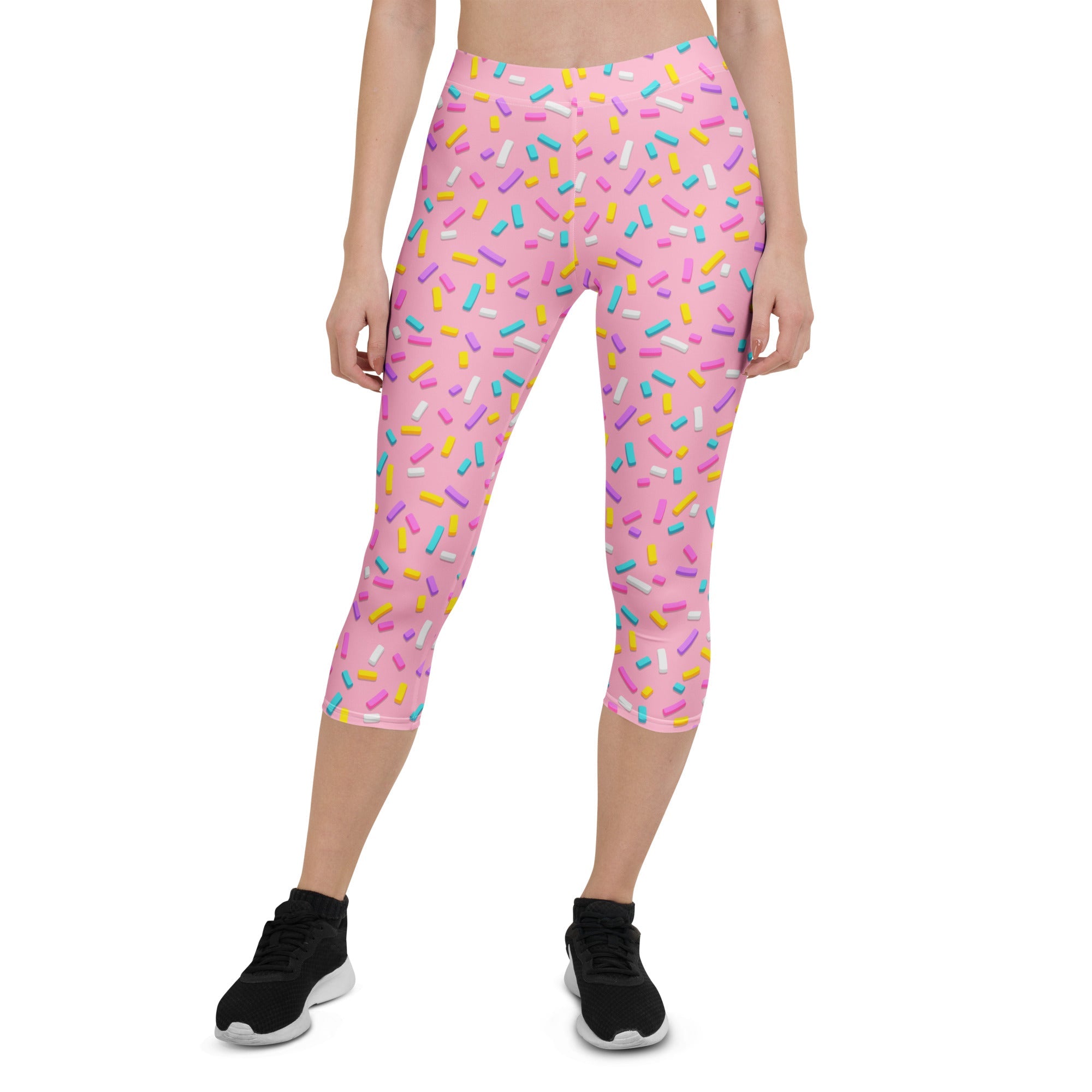 Pink Doughnut Glaze Capris