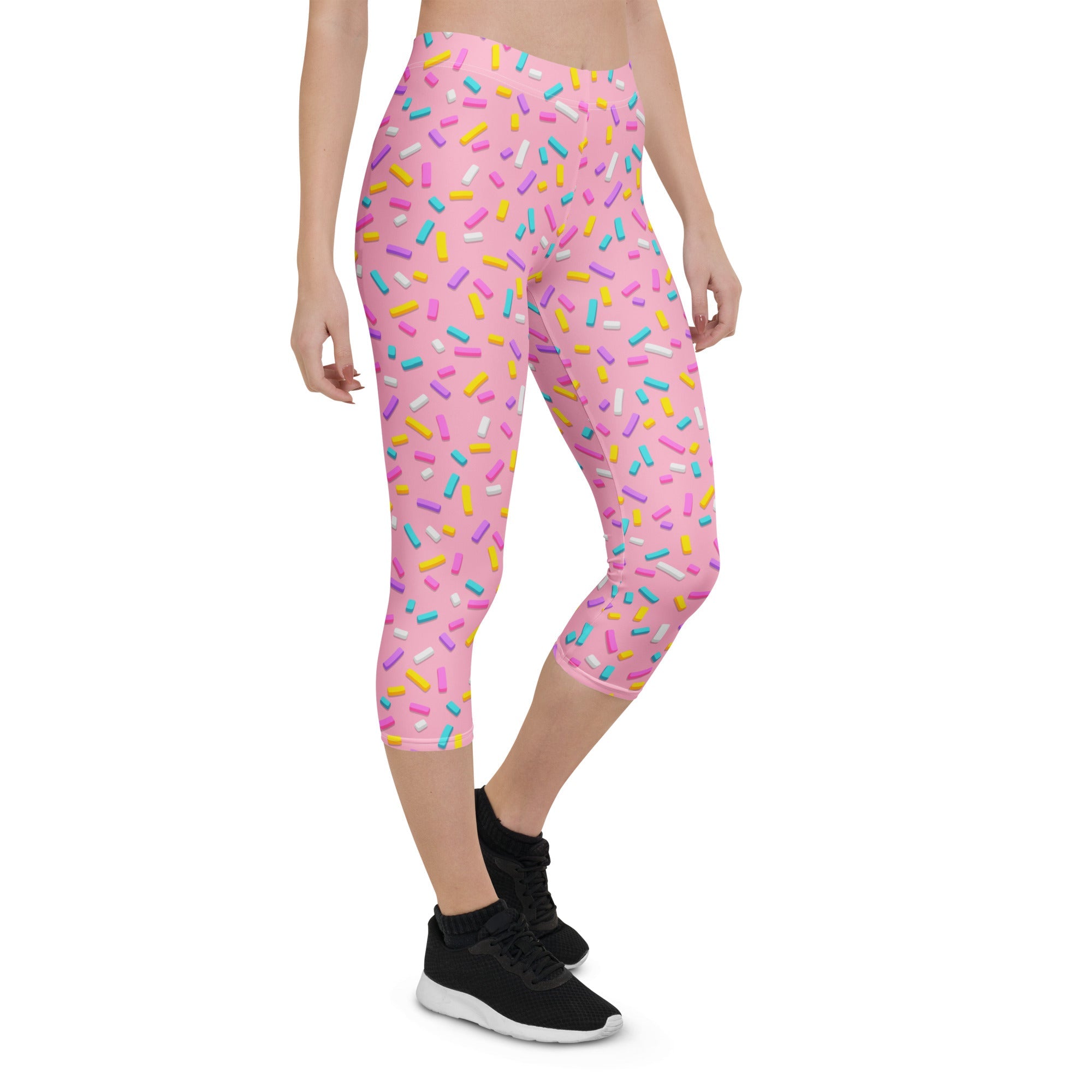 Pink Doughnut Glaze Capris
