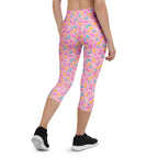 Pink Doughnut Glaze Capris