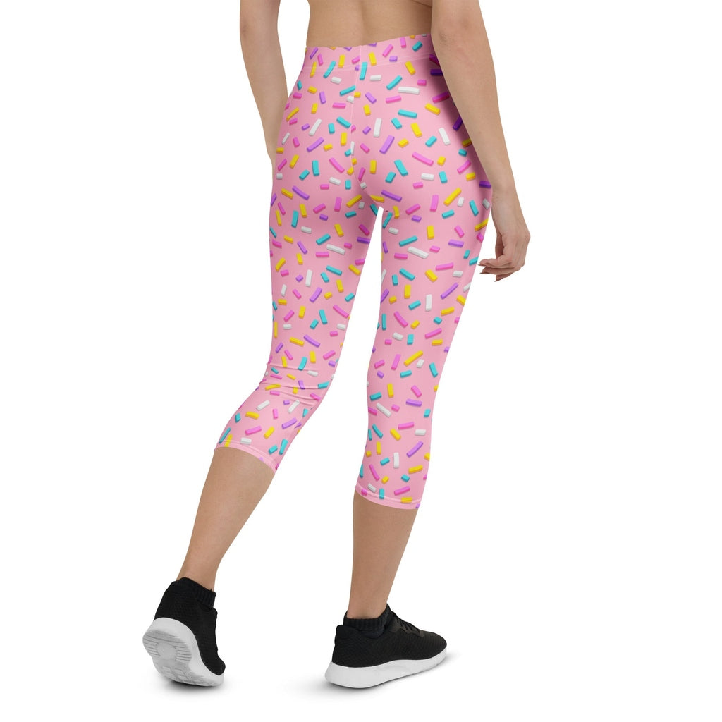 Pink Doughnut Glaze Capris