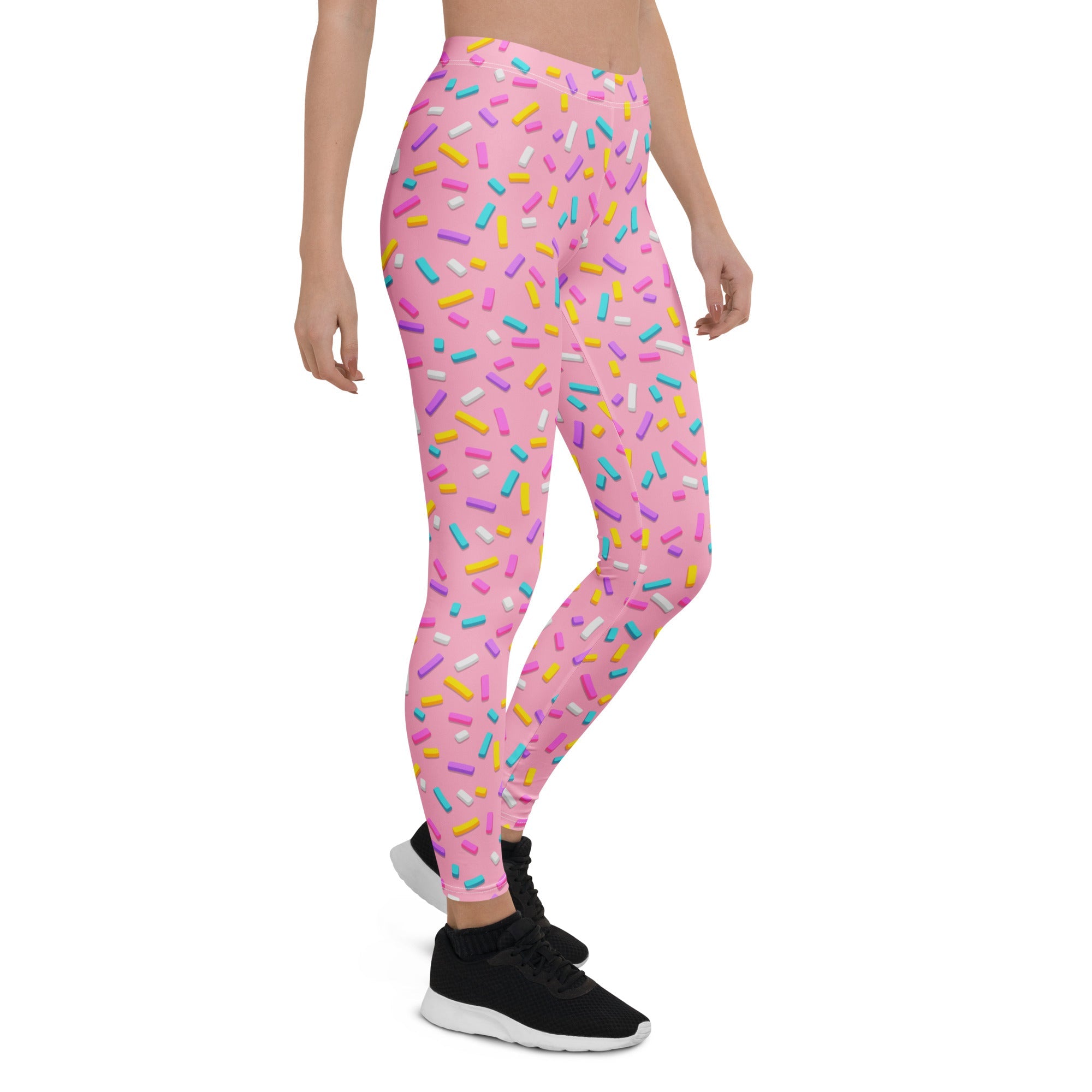 Pink Doughnut Glaze Leggings