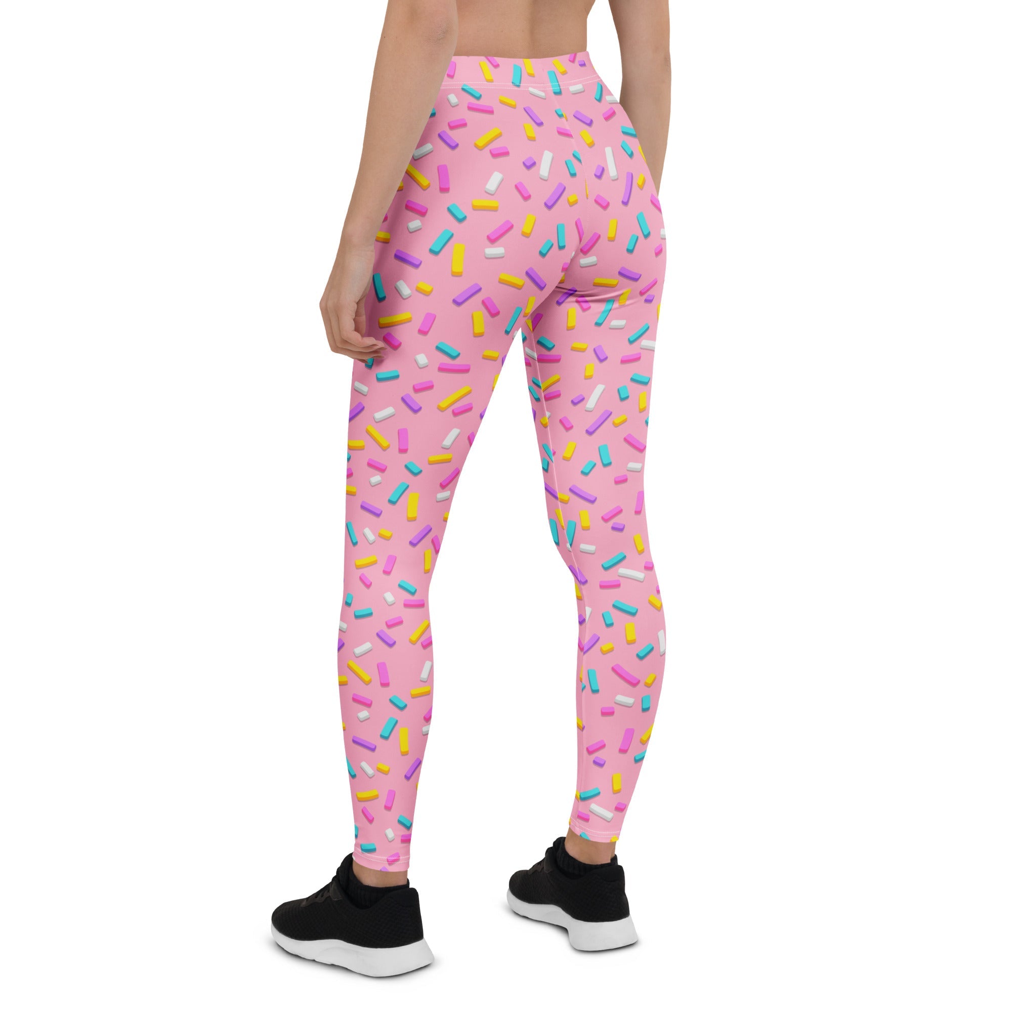 Pink Doughnut Glaze Leggings