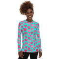 Pink Hearts Rash Guard