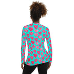 Pink Hearts Rash Guard