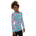 Pink Hearts Rash Guard