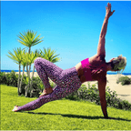 Pink Leopard Yoga Leggings