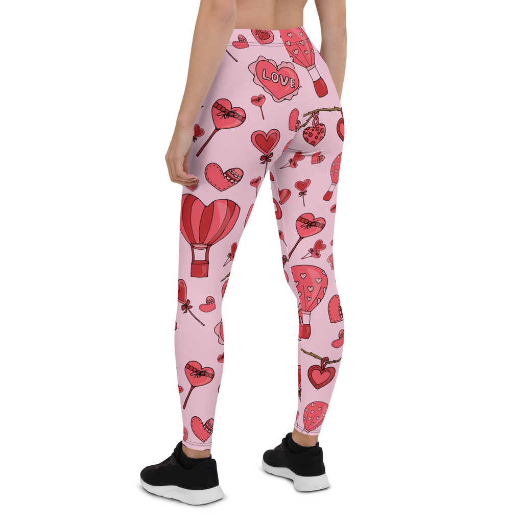 Pink Love Leggings