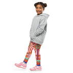 Pink Ornate Kid's Leggings
