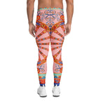 Pink Ornate Men's Leggings