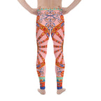 Pink Ornate Men's Leggings